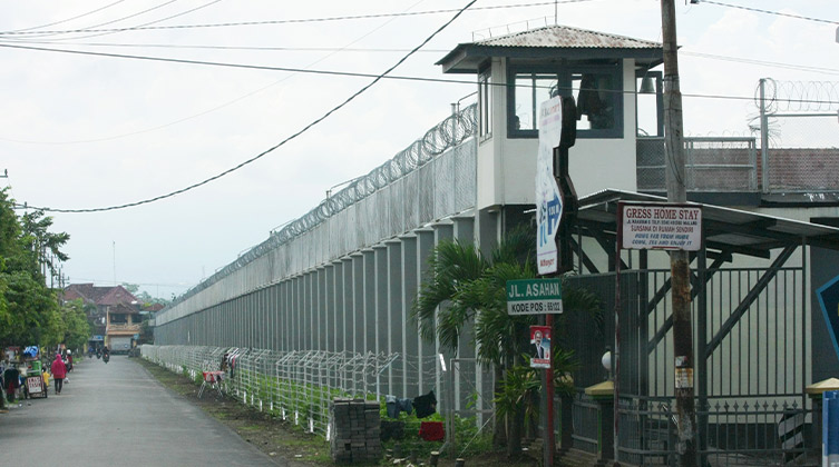 Więzienie w indonezyjskim mieście Malang