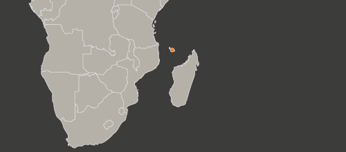 mapa kraju Komory