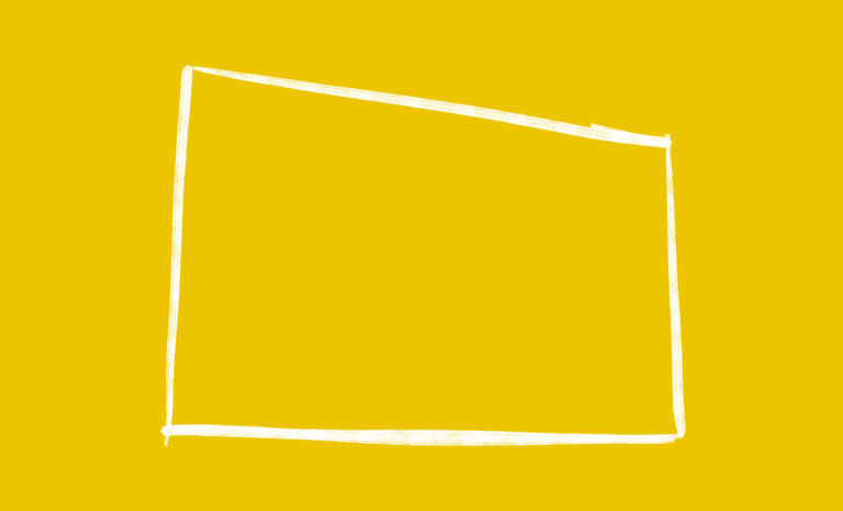 Rysunek kreskowy domu