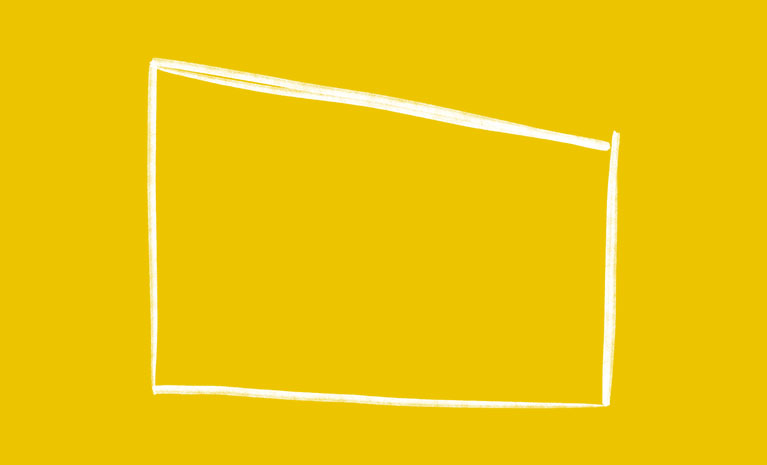 Rysunek kreskowy domu