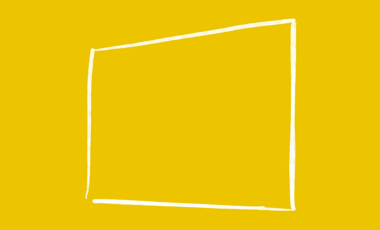 Rysunek kreskowy domu