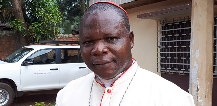 Zdjęcie: kardynał Dieudonné Nzapalainga, arcybiskup stolicy Bangi (źródło: World Watch Monitor).