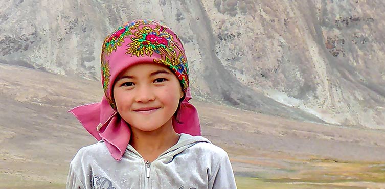 Zdjęcie: Dziewczynka z Tadżykistanu