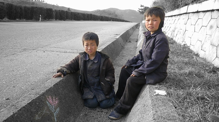 Dzieci ulicy w Korei Północnej