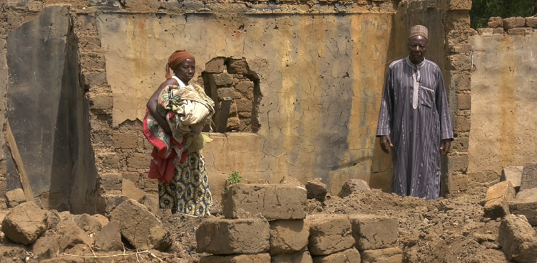 Zdjęcie: Wiele domów chrześcijan w północnej Nigerii zostało zniszczonych w trakcie brutalnych ataków.