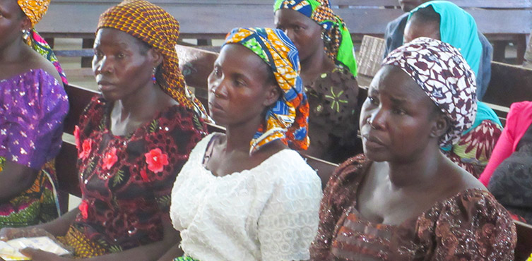 Matki dziewcząt z Chibok
