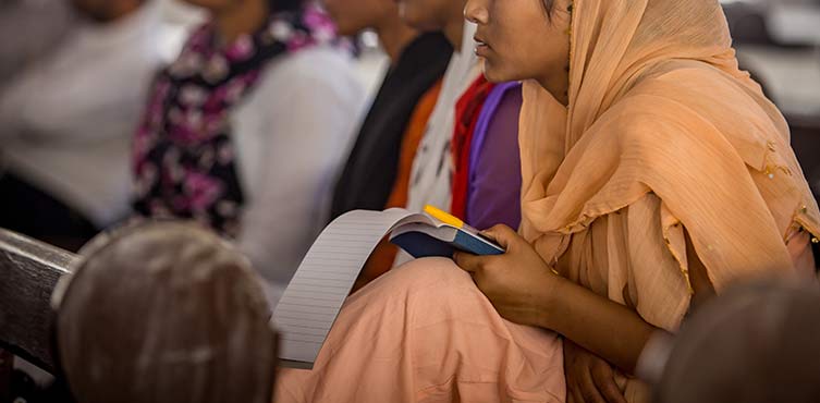 Młodzi chrześcijanie na seminarium poświęconym problematyce prześladowań w Indiach