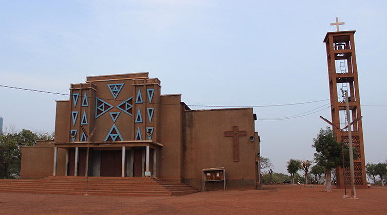 Zdjęcie symboliczne: Kościół w Kaya na północy Burkina Faso .