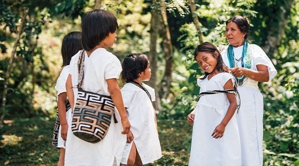Listy zachęty dla dzieci w Kolumbii