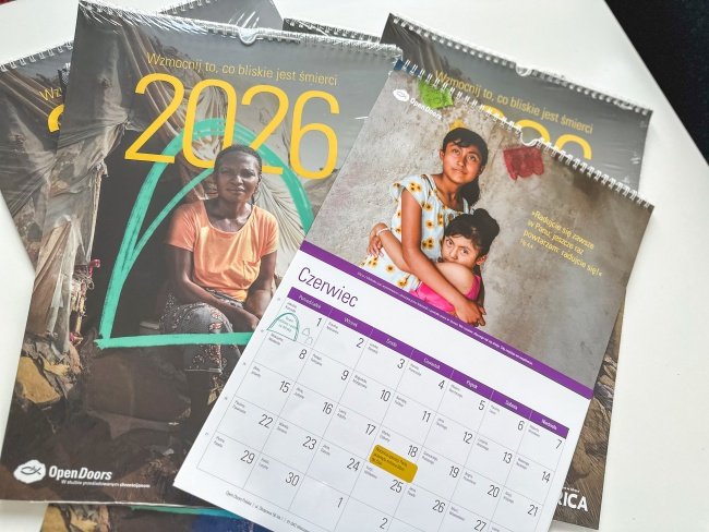 Wesprzyj nasze działania i odbierz BEZPŁATNY kalendarz na 2026 rok